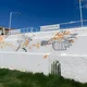 Mural del paseo fluvial junto al río Tormes
